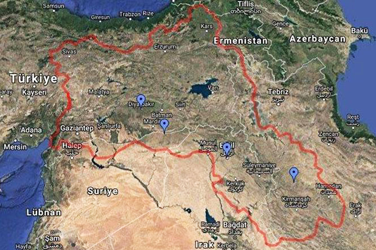 Google erases Kurdistan from maps in compliance with Turkish government